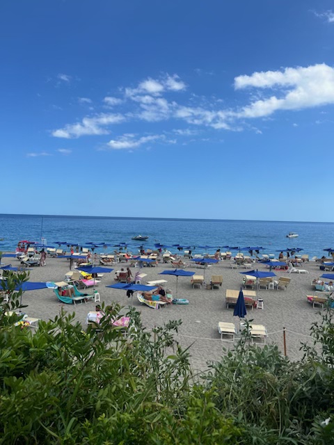 Local beach on the Ionian coast near MINOA