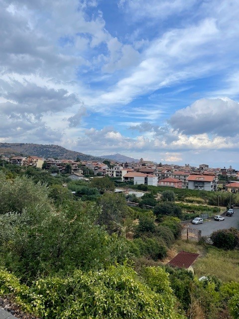 View of Piedimonte Etneo from a walk