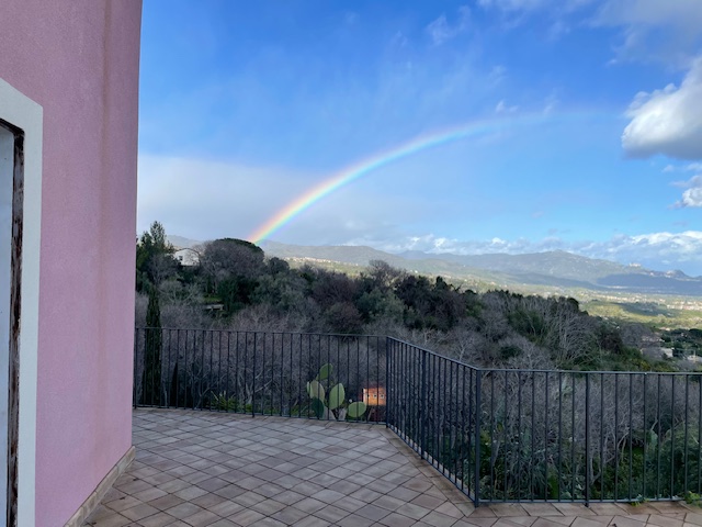 Terrace and sea view at MINOA